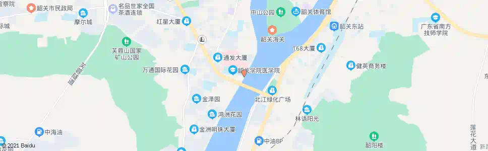 韶关管道煤气公司_公交站地图_韶关公交_妙搜公交查询2025