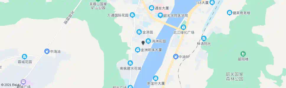 韶关翠景苑_公交站地图_韶关公交_妙搜公交查询2025