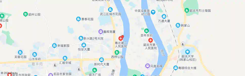 韶关肺结核防治所_公交站地图_韶关公交_妙搜公交查询2025