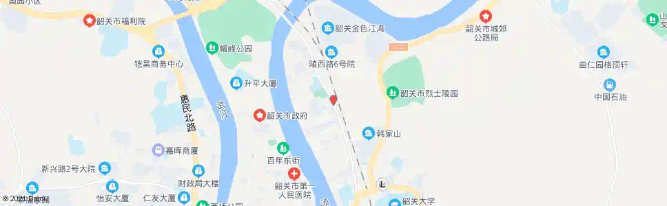 韶关万通大厦_公交站地图_韶关公交_妙搜公交查询2025