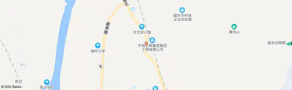 韶关乌教塘(铁五局四处)_公交站地图_韶关公交_妙搜公交查询2025