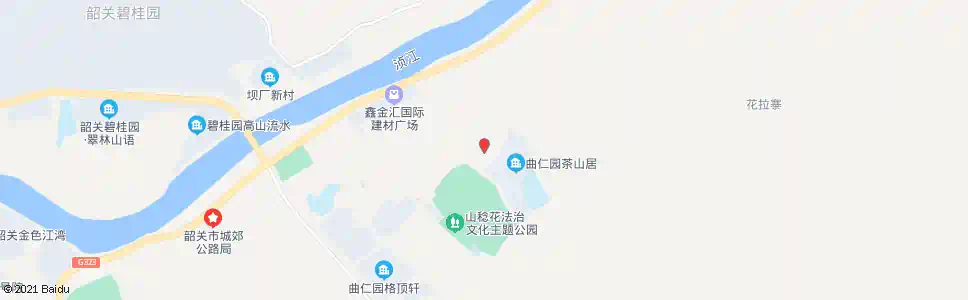 韶关曲仁五矿_公交站地图_韶关公交_妙搜公交查询2025
