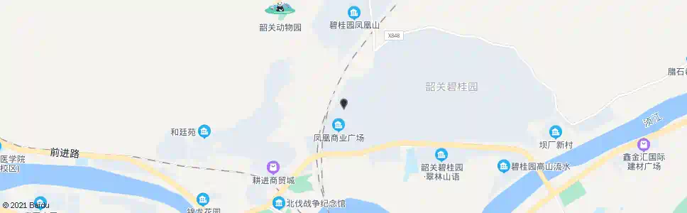 韶关云台翠色_公交站地图_韶关公交_妙搜公交查询2025