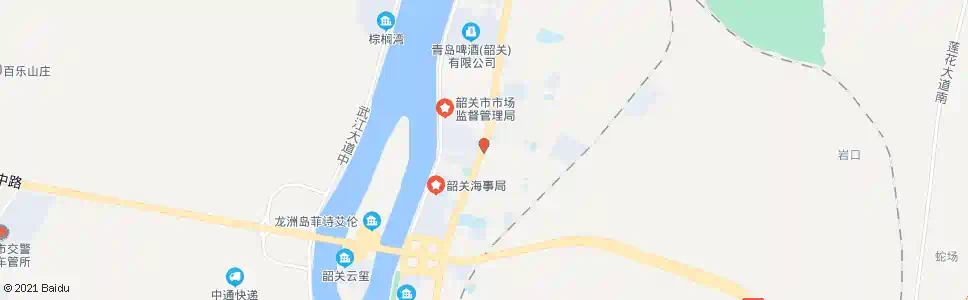 韶关南郊六公里(家之福家居)_公交站地图_韶关公交_妙搜公交查询2025
