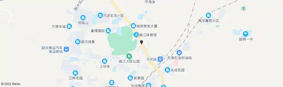韶关鞍山路_公交站地图_韶关公交_妙搜公交查询2025