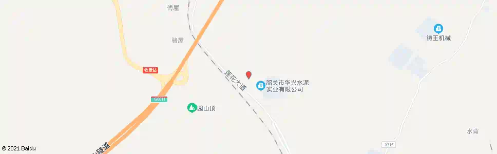 韶关雄鹰水泥厂_公交站地图_韶关公交_妙搜公交查询2025