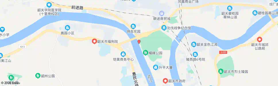 韶关市第七中学_公交站地图_韶关公交_妙搜公交查询2025