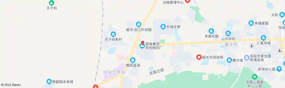 韶关四一九医院_公交站地图_韶关公交_妙搜公交查询2025