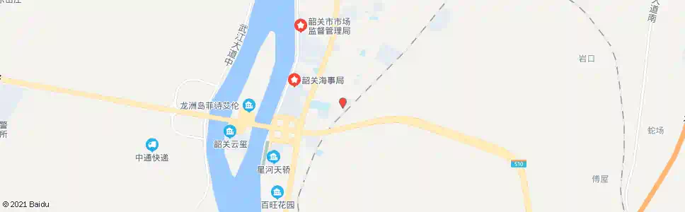 韶关市一化厂_公交站地图_韶关公交_妙搜公交查询2025
