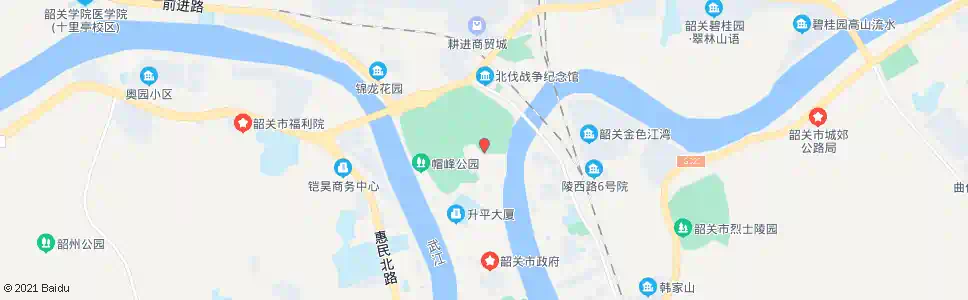 韶关电视台_公交站地图_韶关公交_妙搜公交查询2025