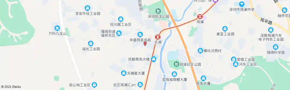 深圳长湖头村_公交站地图_深圳公交_妙搜公交查询2025