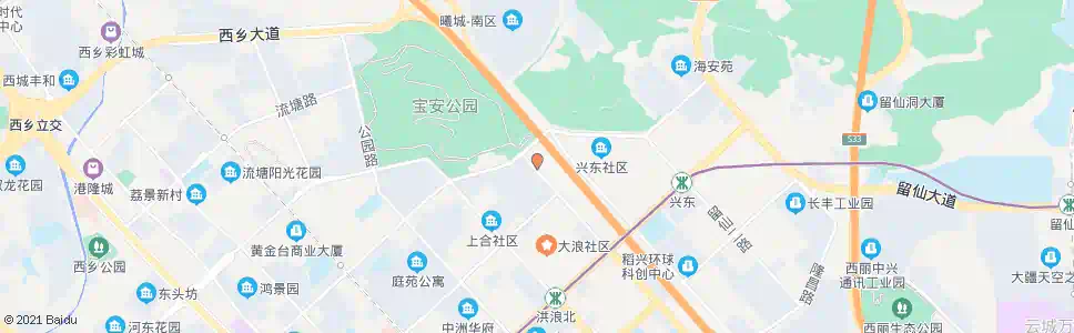 深圳大宝北公交场站_公交站地图_深圳公交_妙搜公交查询2025