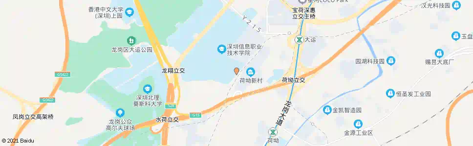 深圳信息学院2_公交站地图_深圳公交_妙搜公交查询2025