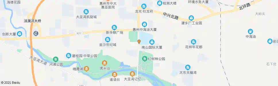 深圳大亚湾管委会_公交站地图_深圳公交_妙搜公交查询2025