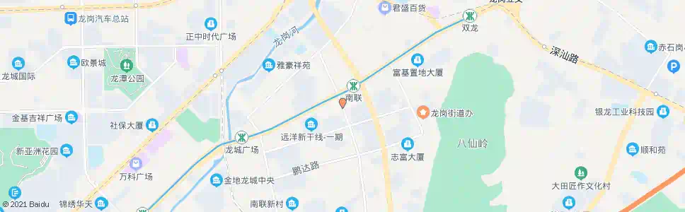 深圳南联路口_公交站地图_深圳公交_妙搜公交查询2025