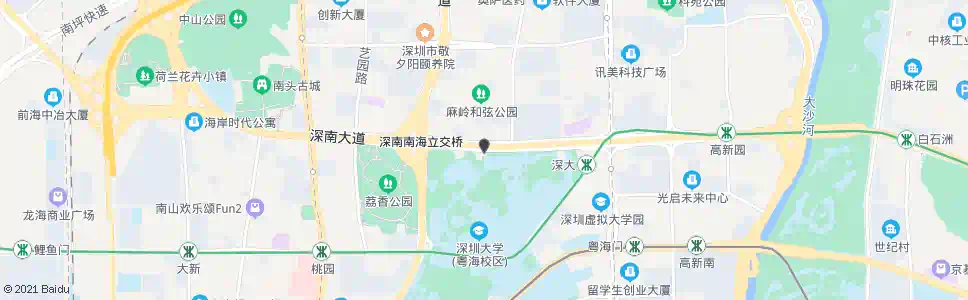 深圳深大文科楼_公交站地图_深圳公交_妙搜公交查询2025