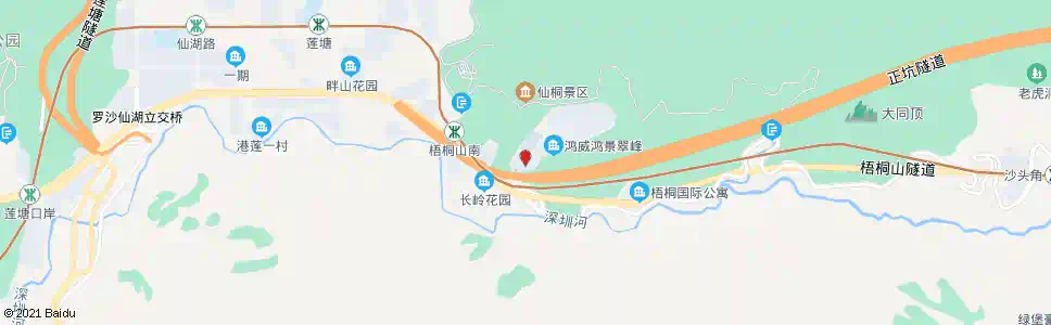 深圳晴山月_公交站地图_深圳公交_妙搜公交查询2025