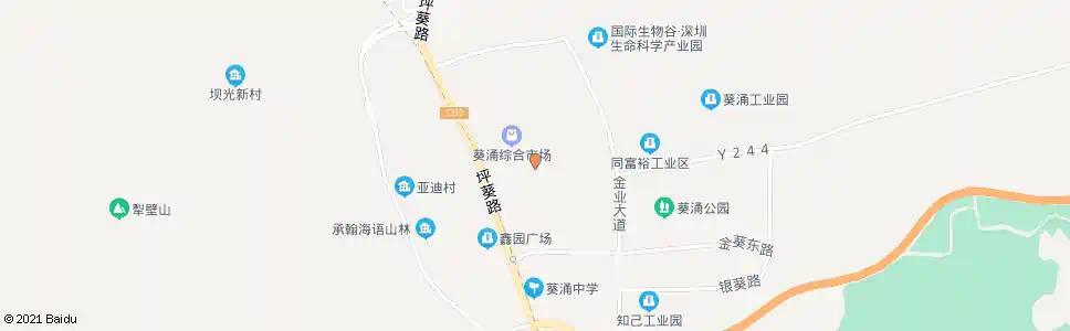 深圳葵涌医院_公交站地图_深圳公交_妙搜公交查询2025
