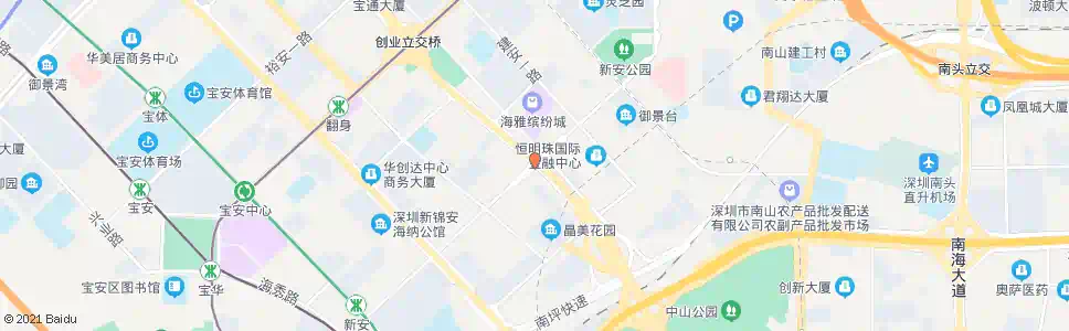深圳宝安万佳_公交站地图_深圳公交_妙搜公交查询2025
