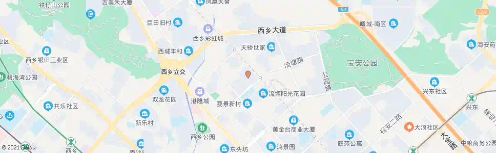 深圳新安中粮锦云总站_公交站地图_深圳公交_妙搜公交查询2025