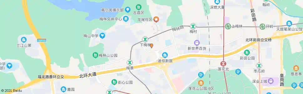 深圳荷茶桥背_公交站地图_深圳公交_妙搜公交查询2025