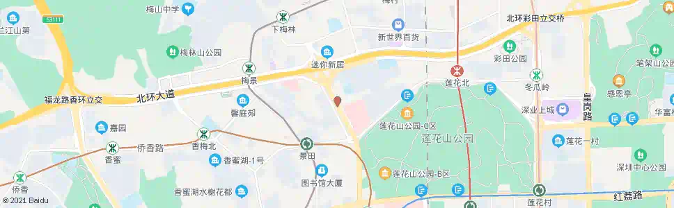 深圳景鹏大厦_公交站地图_深圳公交_妙搜公交查询2025