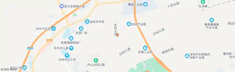深圳坑梓电信局_公交站地图_深圳公交_妙搜公交查询2025