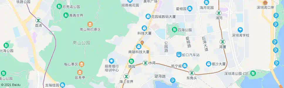 深圳南玻大厦_公交站地图_深圳公交_妙搜公交查询2025