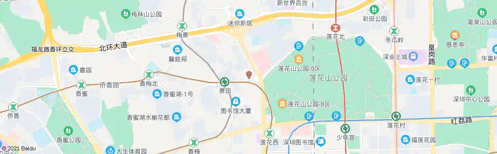 深圳景新花园1_公交站地图_深圳公交_妙搜公交查询2025