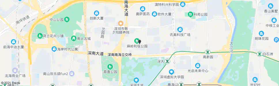 深圳帝景园_公交站地图_深圳公交_妙搜公交查询2025
