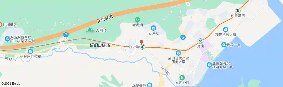 深圳水费站_公交站地图_深圳公交_妙搜公交查询2025