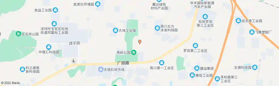 深圳燕川村公交总站_公交站地图_深圳公交_妙搜公交查询2025