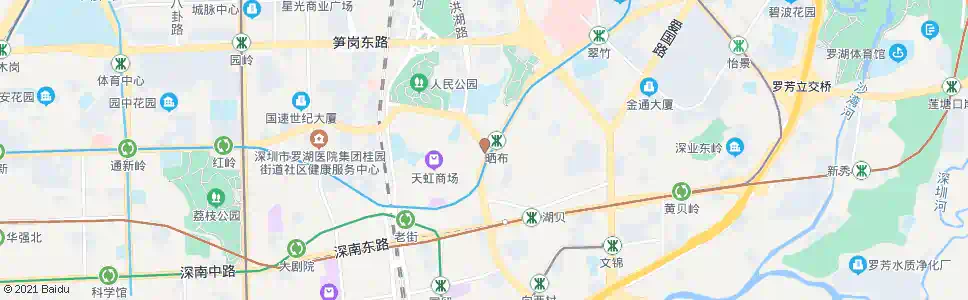 深圳晒布路_公交站地图_深圳公交_妙搜公交查询2025