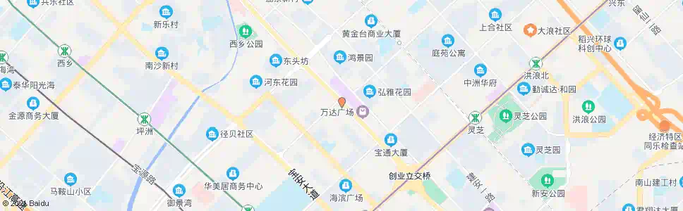 深圳上川路口_公交站地图_深圳公交_妙搜公交查询2025