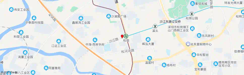 深圳沙埔围牌坊_公交站地图_深圳公交_妙搜公交查询2025