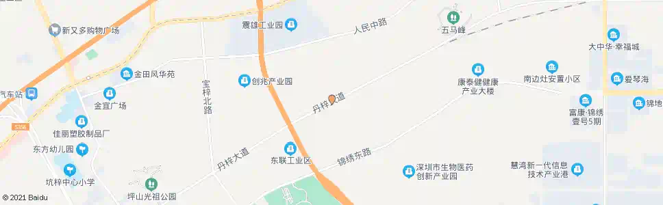深圳长隆村口_公交站地图_深圳公交_妙搜公交查询2025