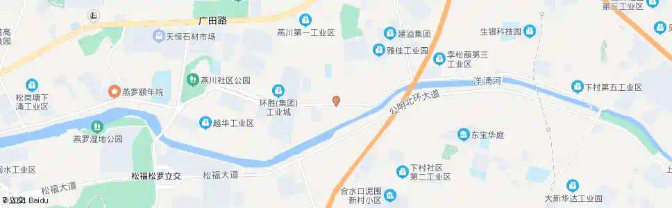 深圳罗田市场_公交站地图_深圳公交_妙搜公交查询2025