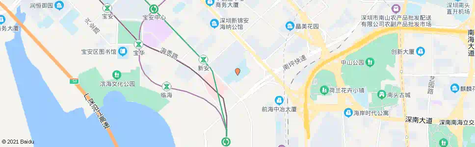 深圳宝安实验学校3_公交站地图_深圳公交_妙搜公交查询2025