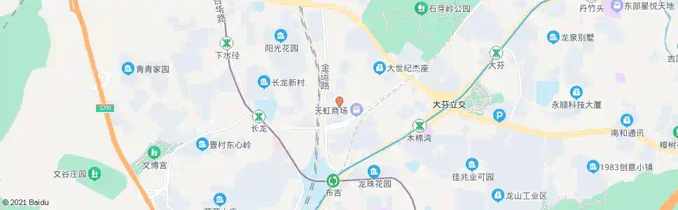 深圳十六回收站_公交站地图_深圳公交_妙搜公交查询2025
