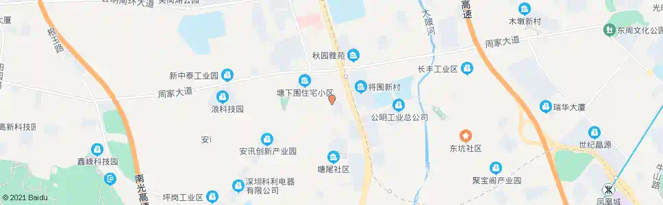 深圳将石农商行_公交站地图_深圳公交_妙搜公交查询2025