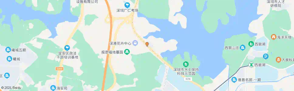 深圳报恩福地_公交站地图_深圳公交_妙搜公交查询2025