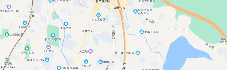 深圳庄村路口_公交站地图_深圳公交_妙搜公交查询2025