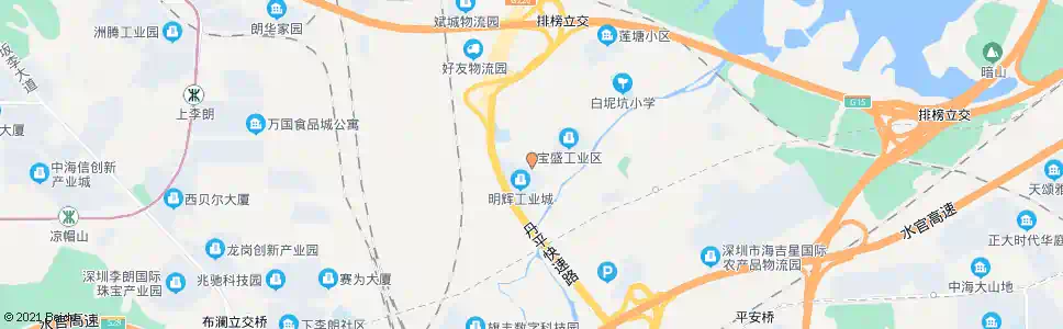 深圳福永明辉厂_公交站地图_深圳公交_妙搜公交查询2025