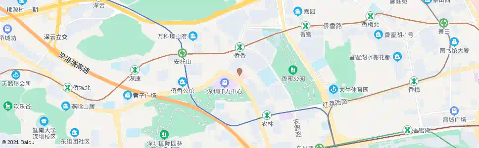 深圳市眼科医院_公交站地图_深圳公交_妙搜公交查询2025