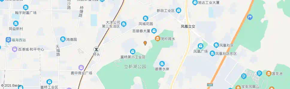 深圳怀德翠湖工业区_公交站地图_深圳公交_妙搜公交查询2025