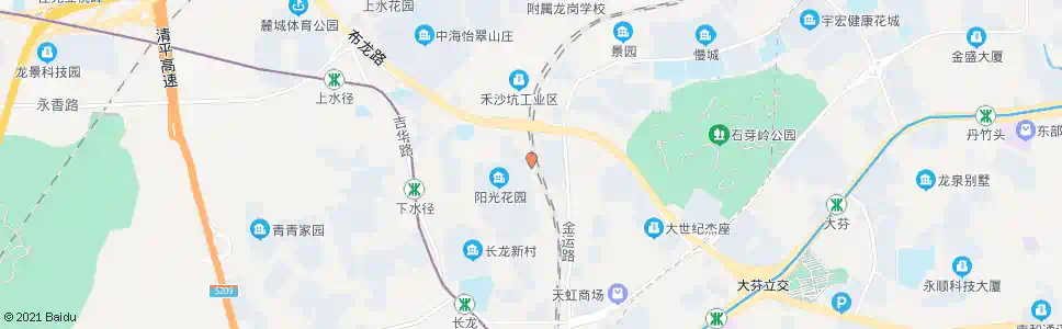 深圳塘径路口_公交站地图_深圳公交_妙搜公交查询2025