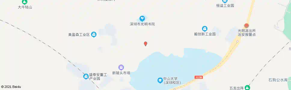 深圳光明中英文书院路口_公交站地图_深圳公交_妙搜公交查询2025