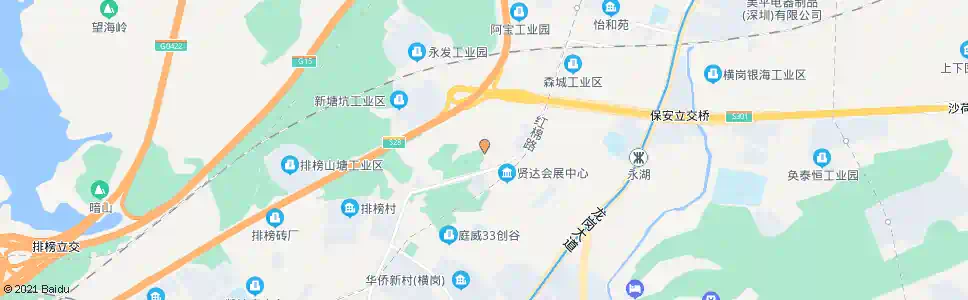 深圳玻璃厂_公交站地图_深圳公交_妙搜公交查询2025