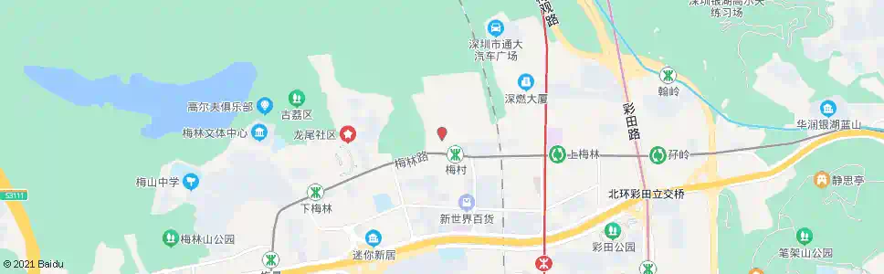 深圳公安街3号_公交站地图_深圳公交_妙搜公交查询2025