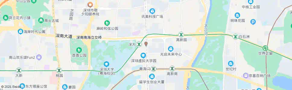 深圳高科技中心_公交站地图_深圳公交_妙搜公交查询2025
